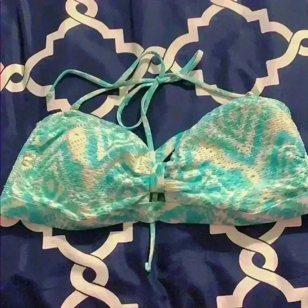 Tie die bikini top